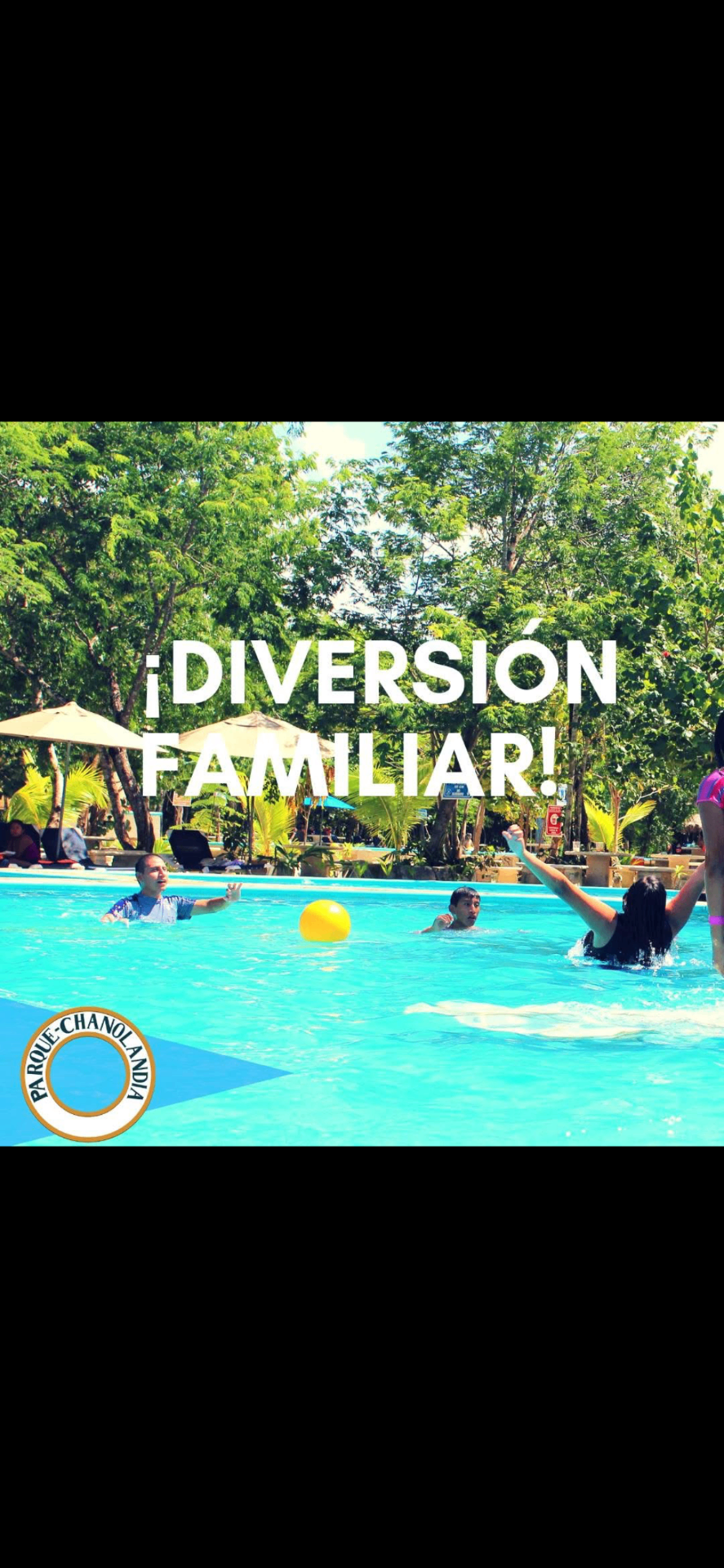 Diversión familiar en las albercas de Chanolandia